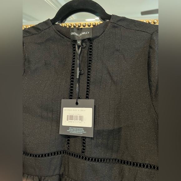 Cynthia Rowley Roma Lace Trim Dress - Picture 7 of 7